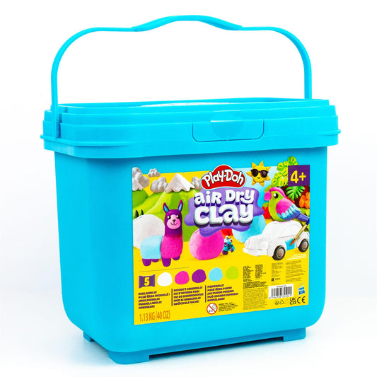 Play-Doh Multi Coloured Air Dry Clay Bucket
