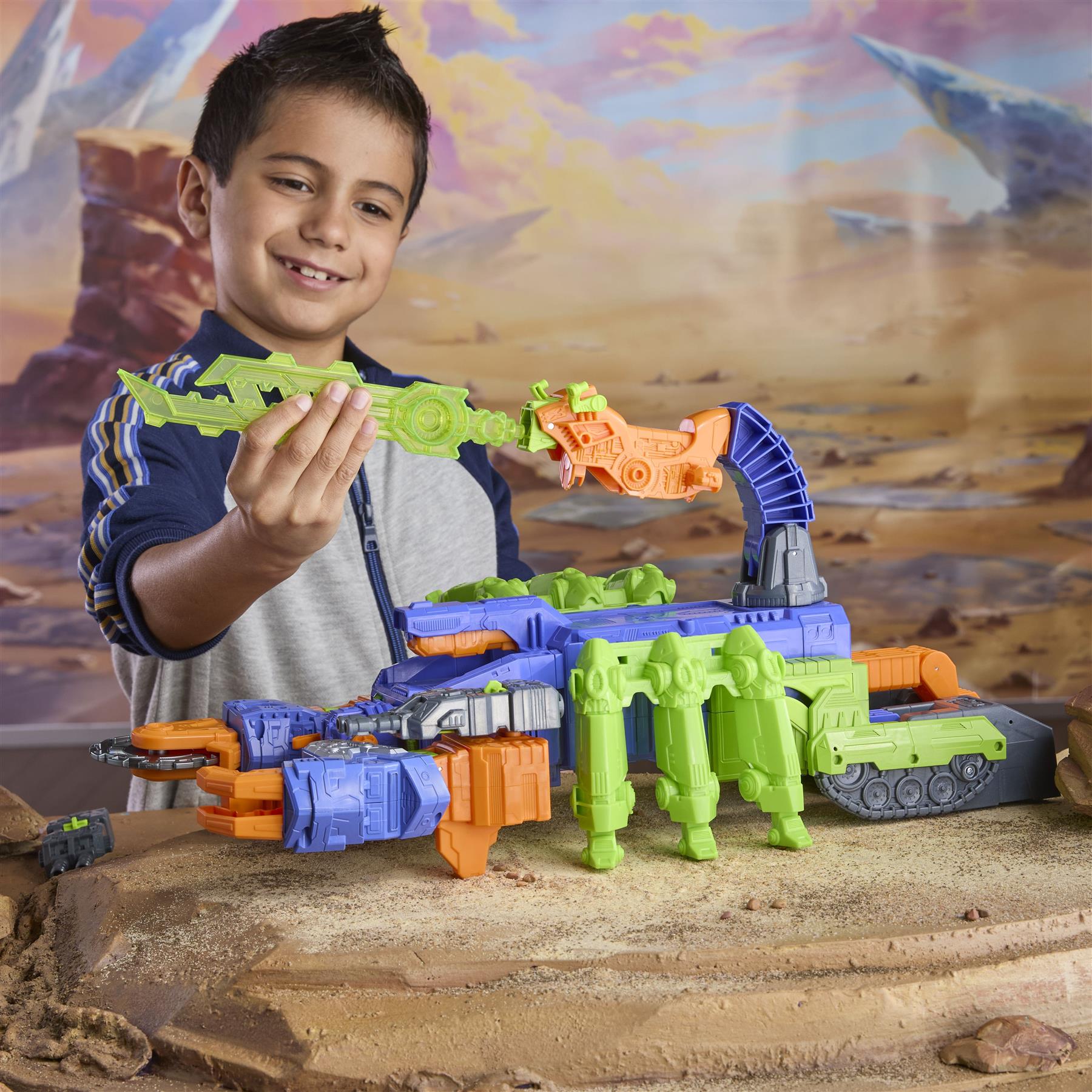 Transformers CYBERWORLD Scorponok Strike Battle Set