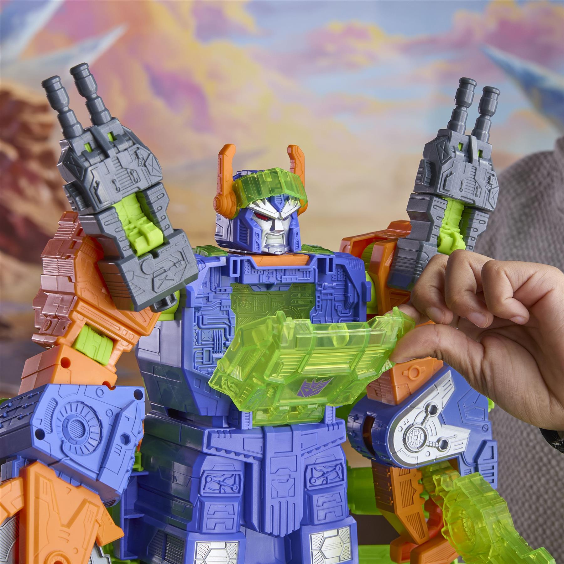 Transformers CYBERWORLD Scorponok Strike Battle Set