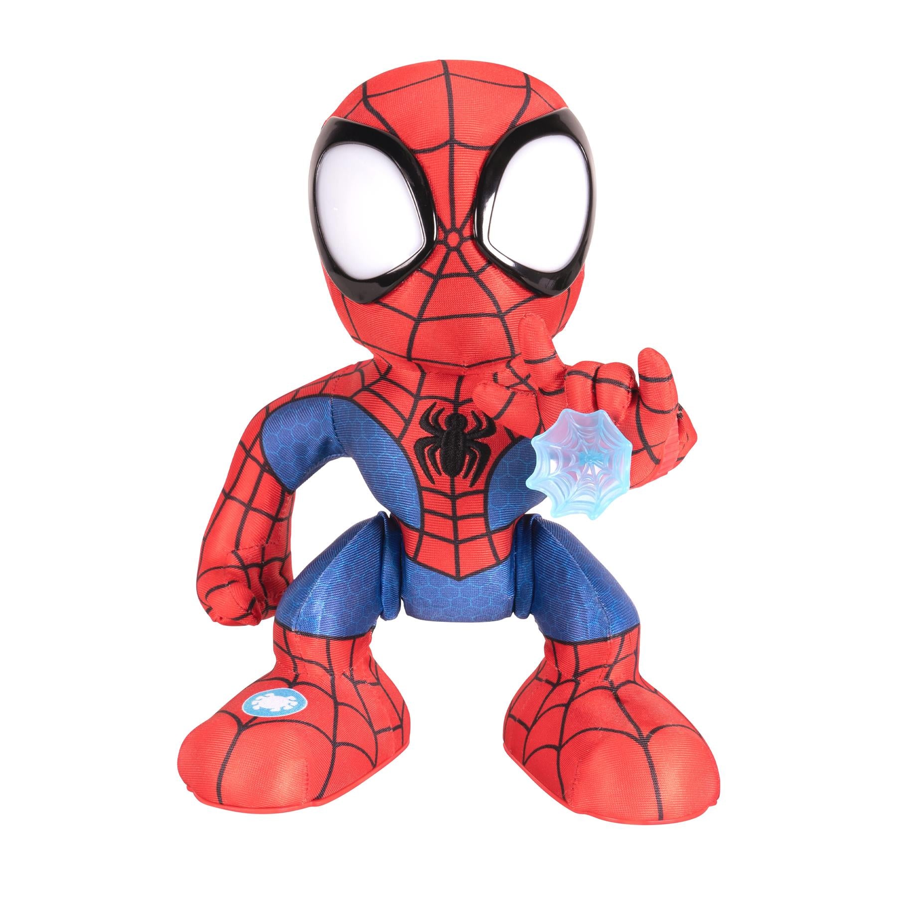 Marvel Spidey and His Amazing Friends Amazing Flip Spidey 12 Inch Animatronic Plush