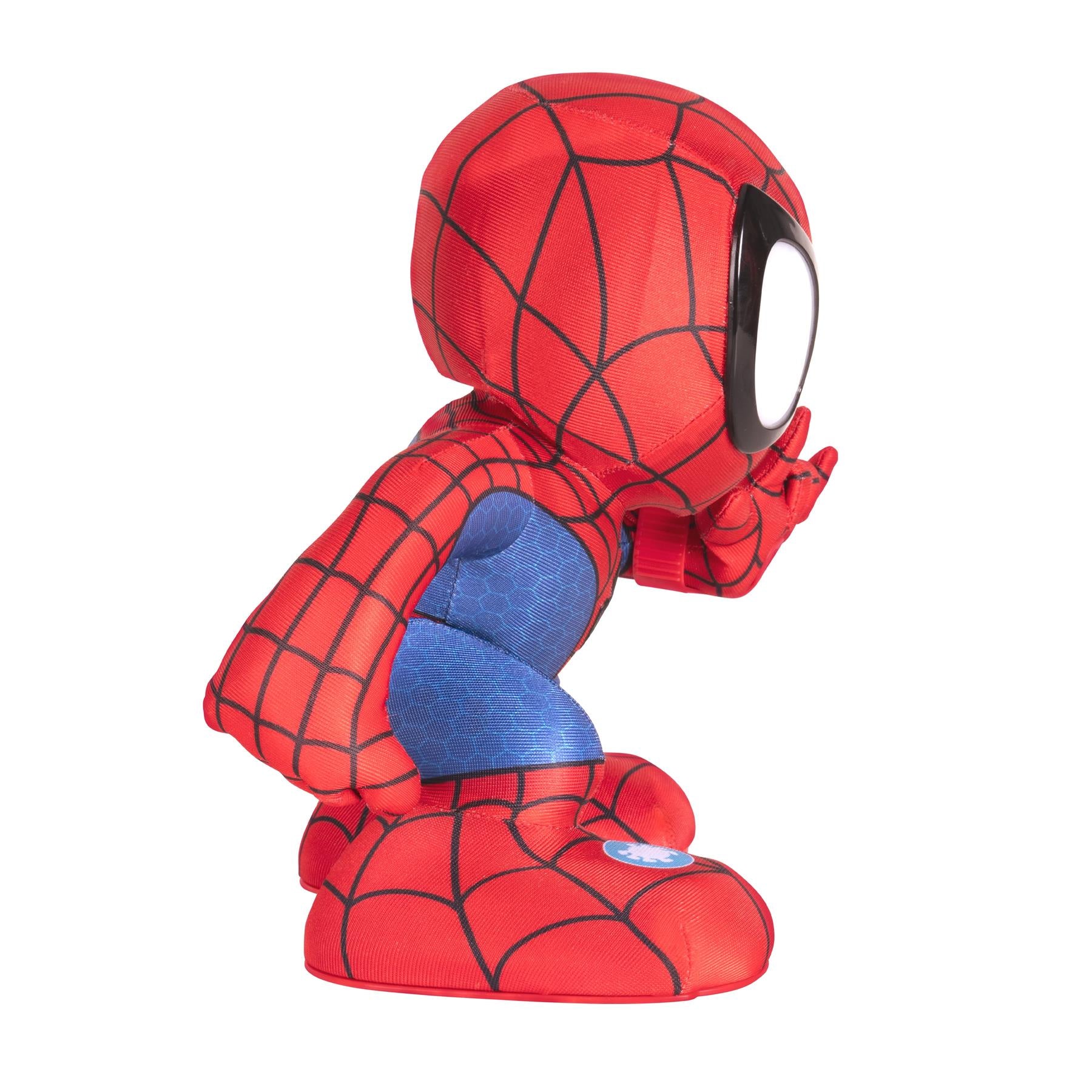 Marvel Spidey and His Amazing Friends Amazing Flip Spidey 12 Inch Animatronic Plush