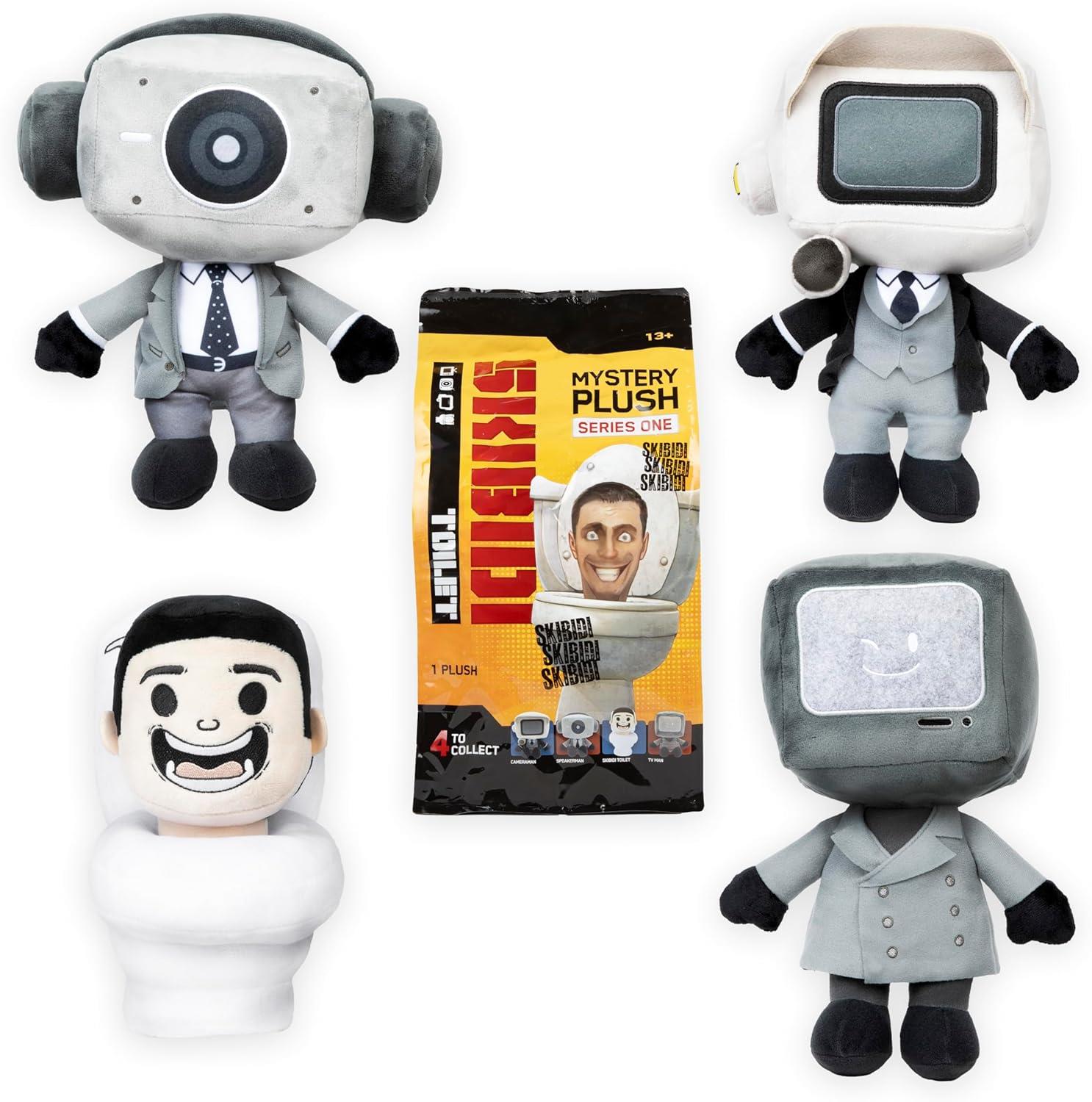 Skibidi Toilet with the 11-Inch Mystery Plush Series 2