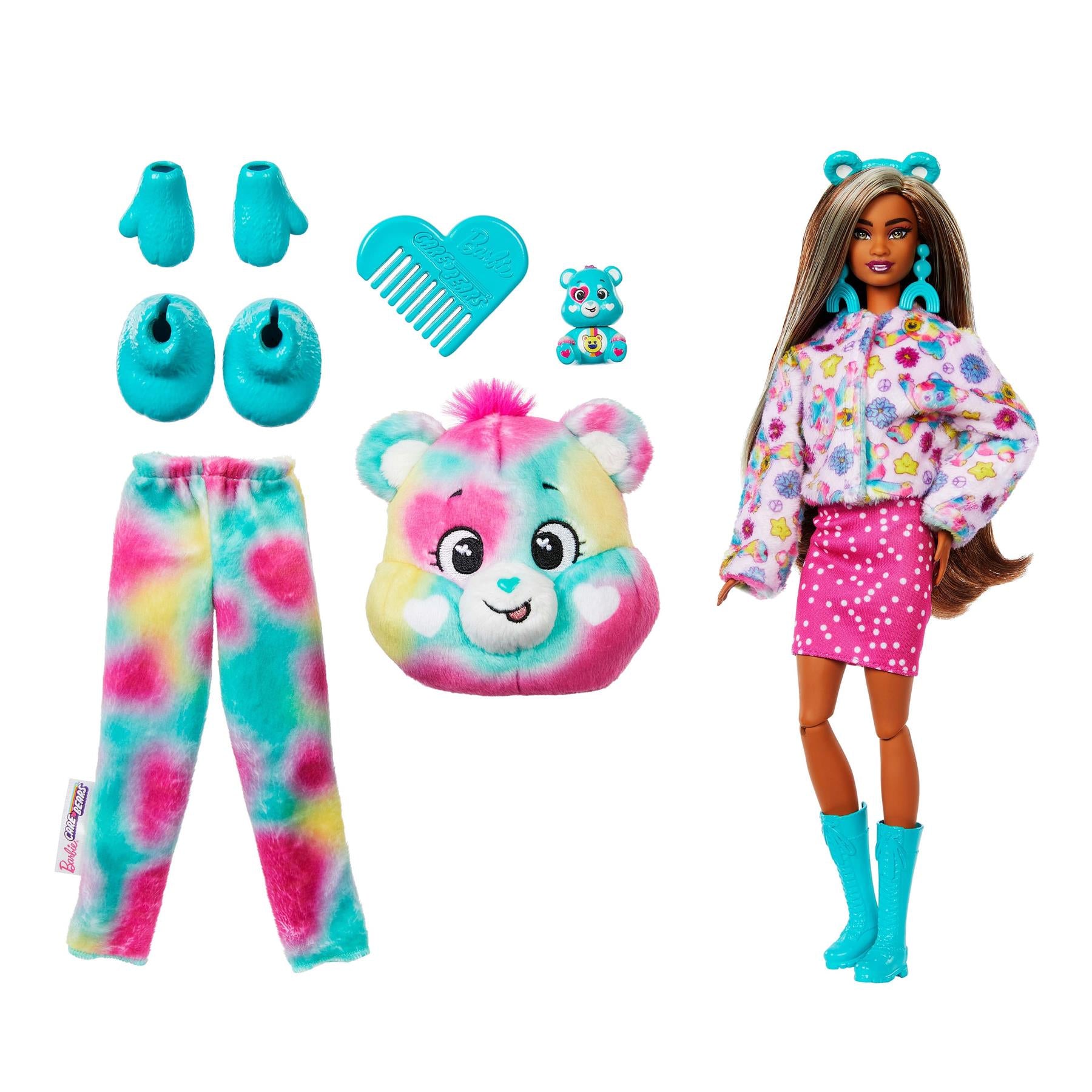 Barbie Cutie Reveal Barbie Care Bears Series 2 - Green