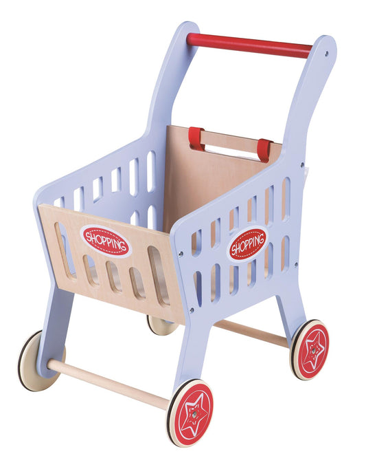 Lelin Wooden Shopping Cart