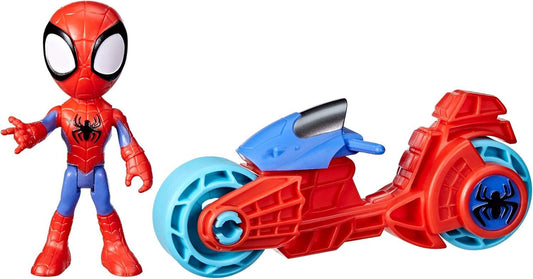 Spidey and His Friends Action Figure Toy Motorcycle Playset