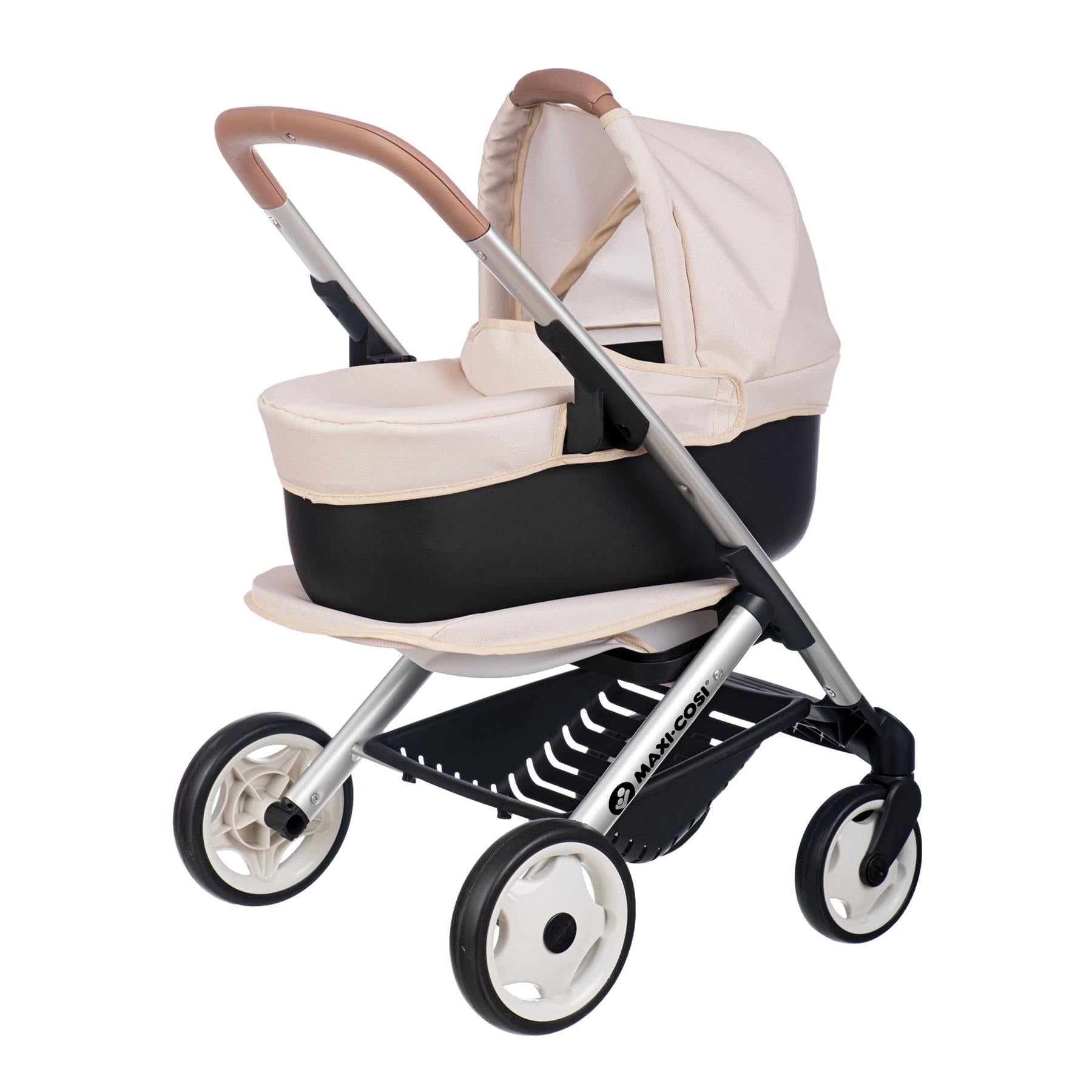 Smoby Maxi-Cosi in Pushchair and Pram Beige – BargainMax