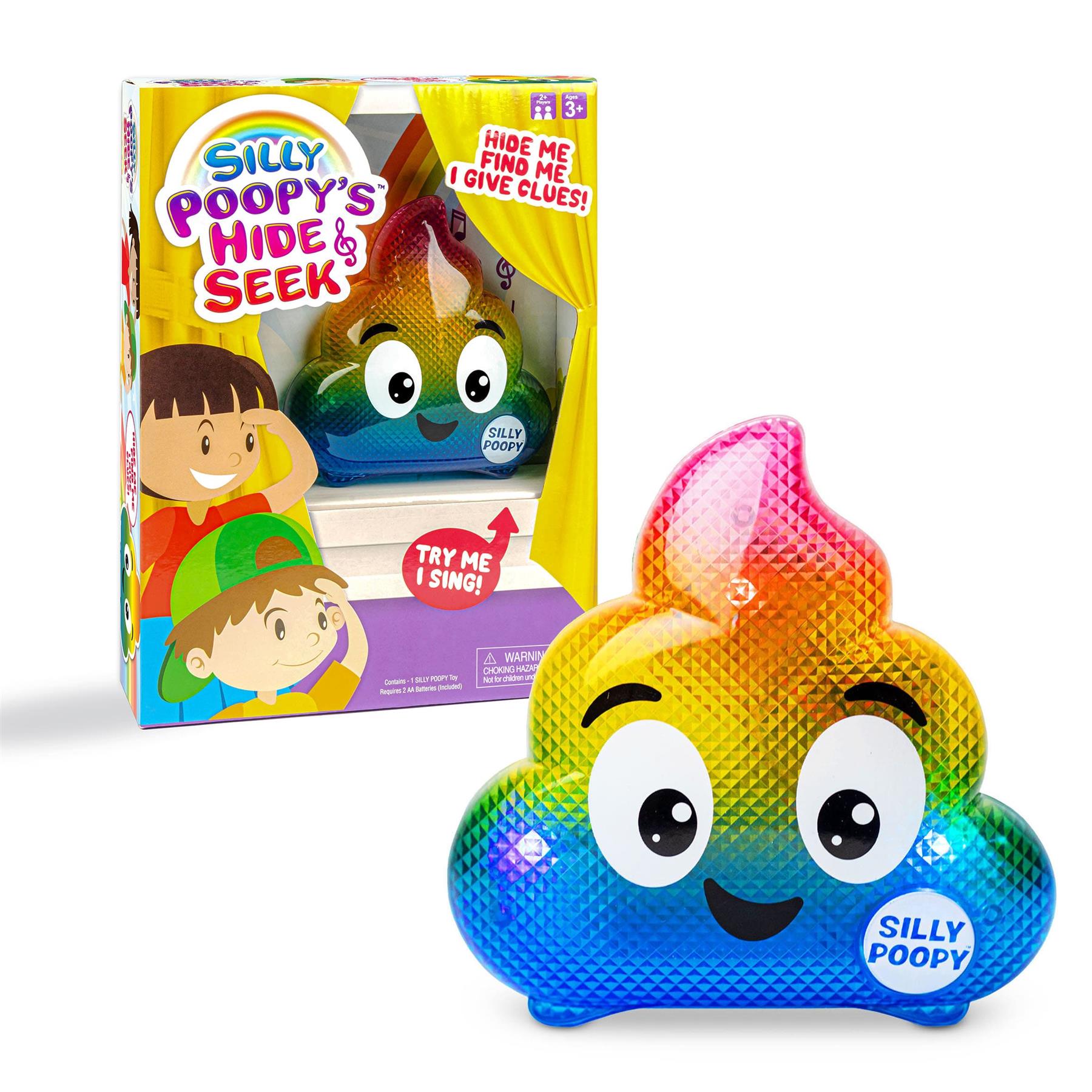 Silly Poopy Hide & Seek Ghost Toy Green - Home Essentials