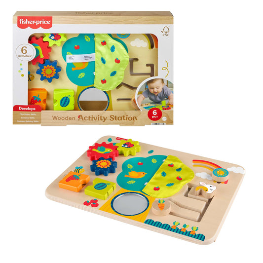 Fisher-Price Wooden Activity Station