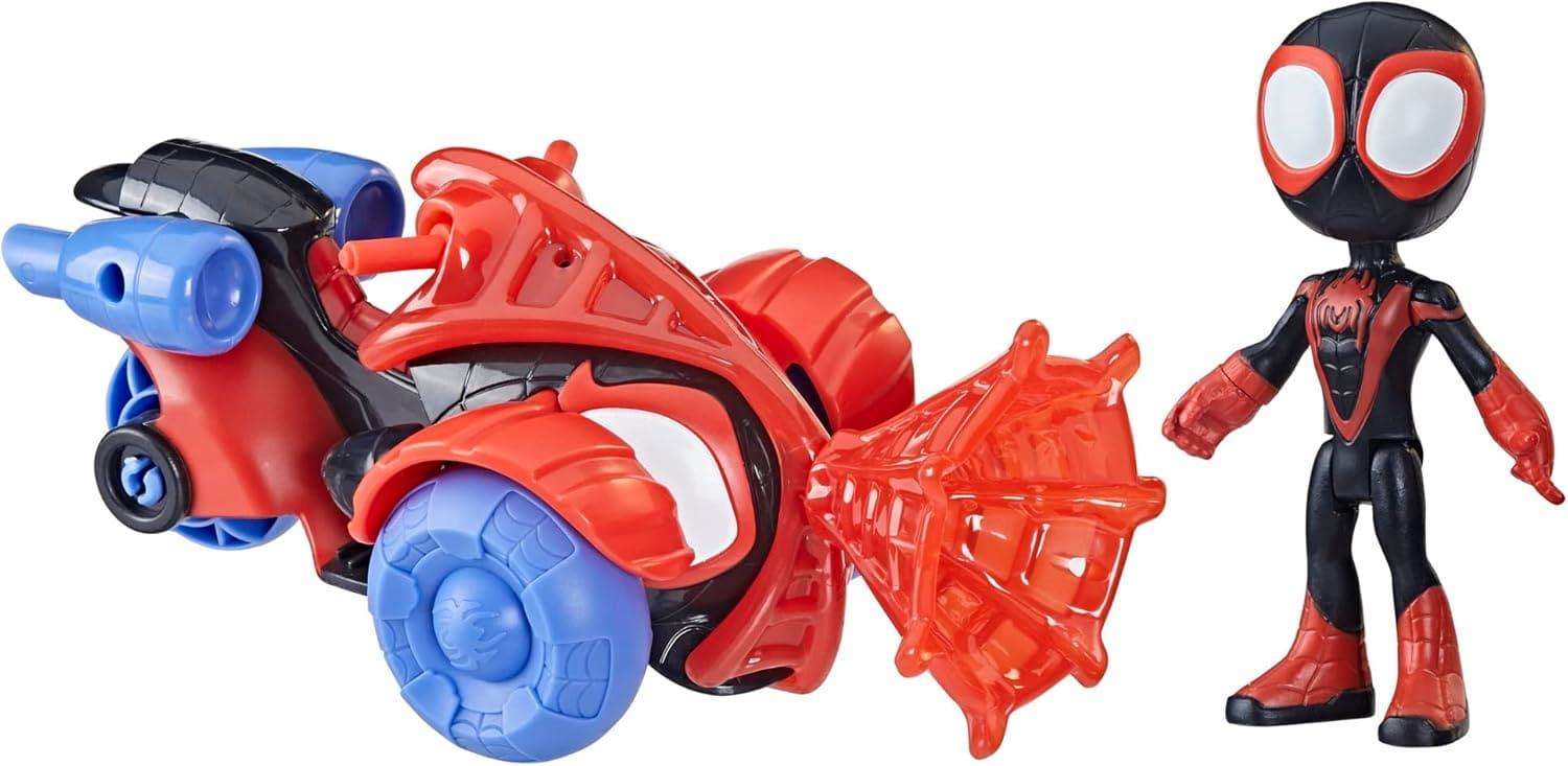 Spidey and  His Amazing Friends Miles Morales Spider Man Techno Racer