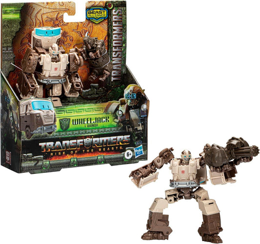 Transformers: Rise of the Beasts Weaponizer Wheeljack and Rhinox Acton Figure 2 Pack