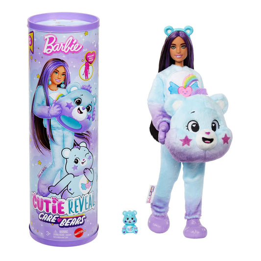 Barbie Cutie Reveal Barbie Care Bears Series 2 - Purple