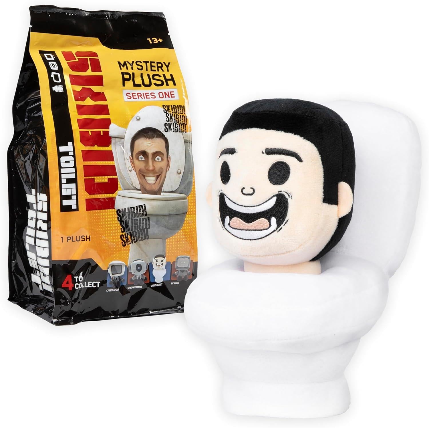 Skibidi Toilet with the 11-Inch Mystery Plush Series 2