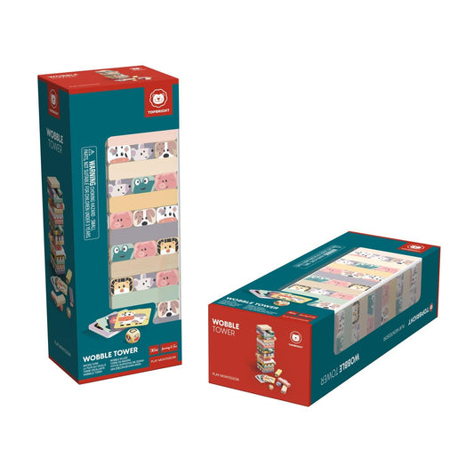 Topbright Wooden Woodble Tower Set