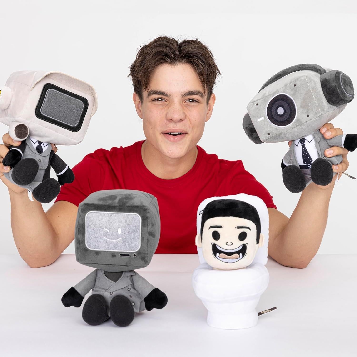 Skibidi Toilet with the 11-Inch Mystery Plush Series 2