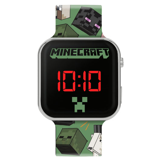 Minecraft Character Printed LED Watch