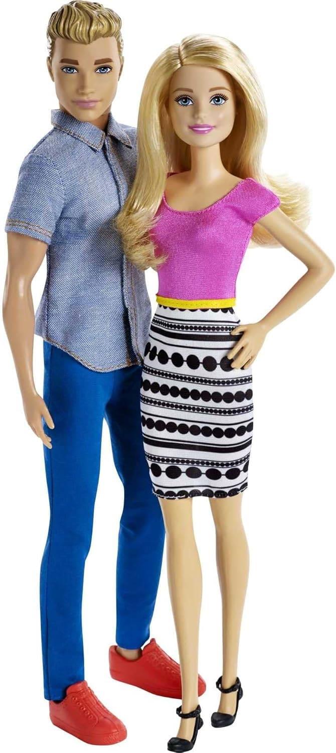 Barbie Dolls 2-Pack Barbie and Ken Doll – BargainMax