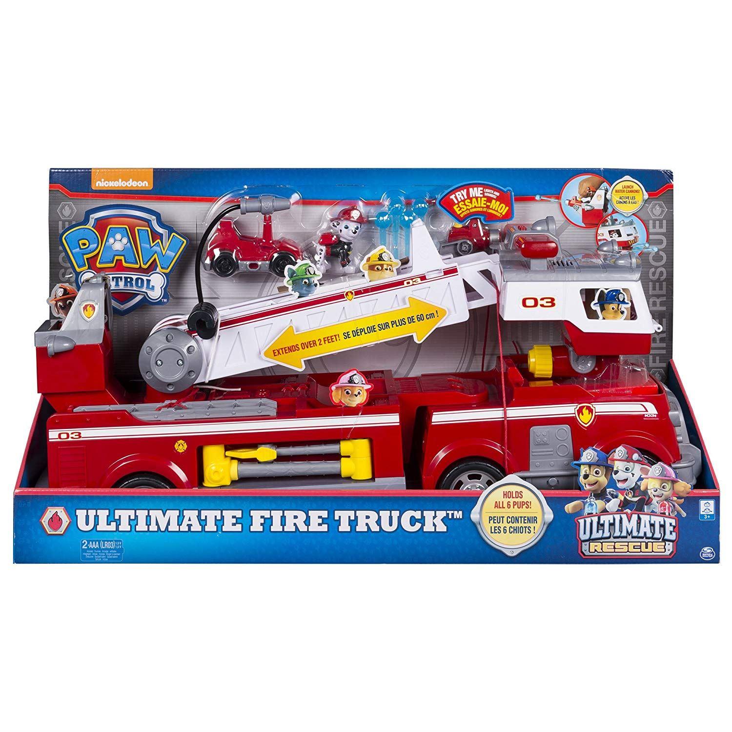 Paw Patrol Ultimate Rescue Marshall'S Deluxe Fire Truck – BargainMax