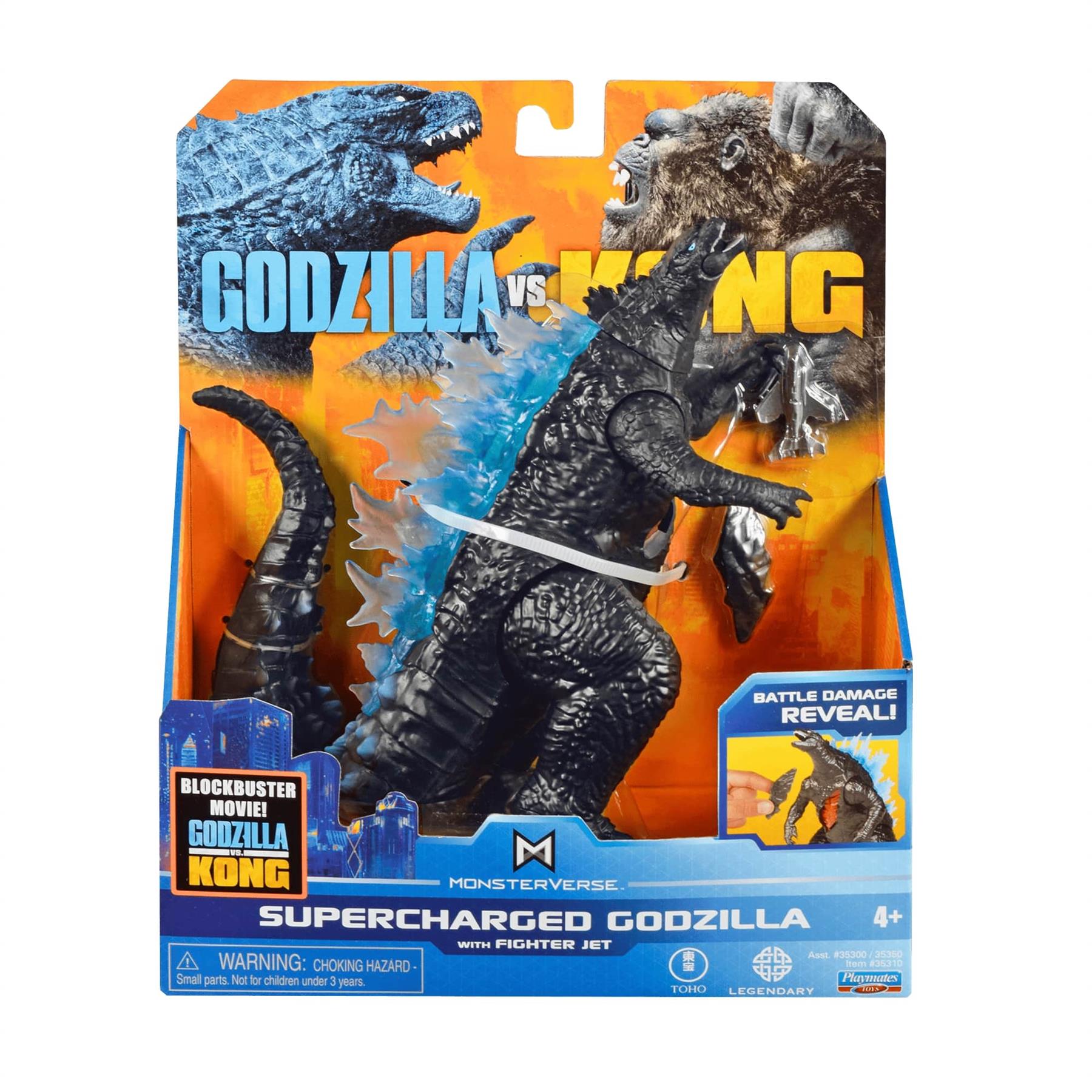 Monsterverse Godzilla vs Kong 6inch Supercharged Godzilla with