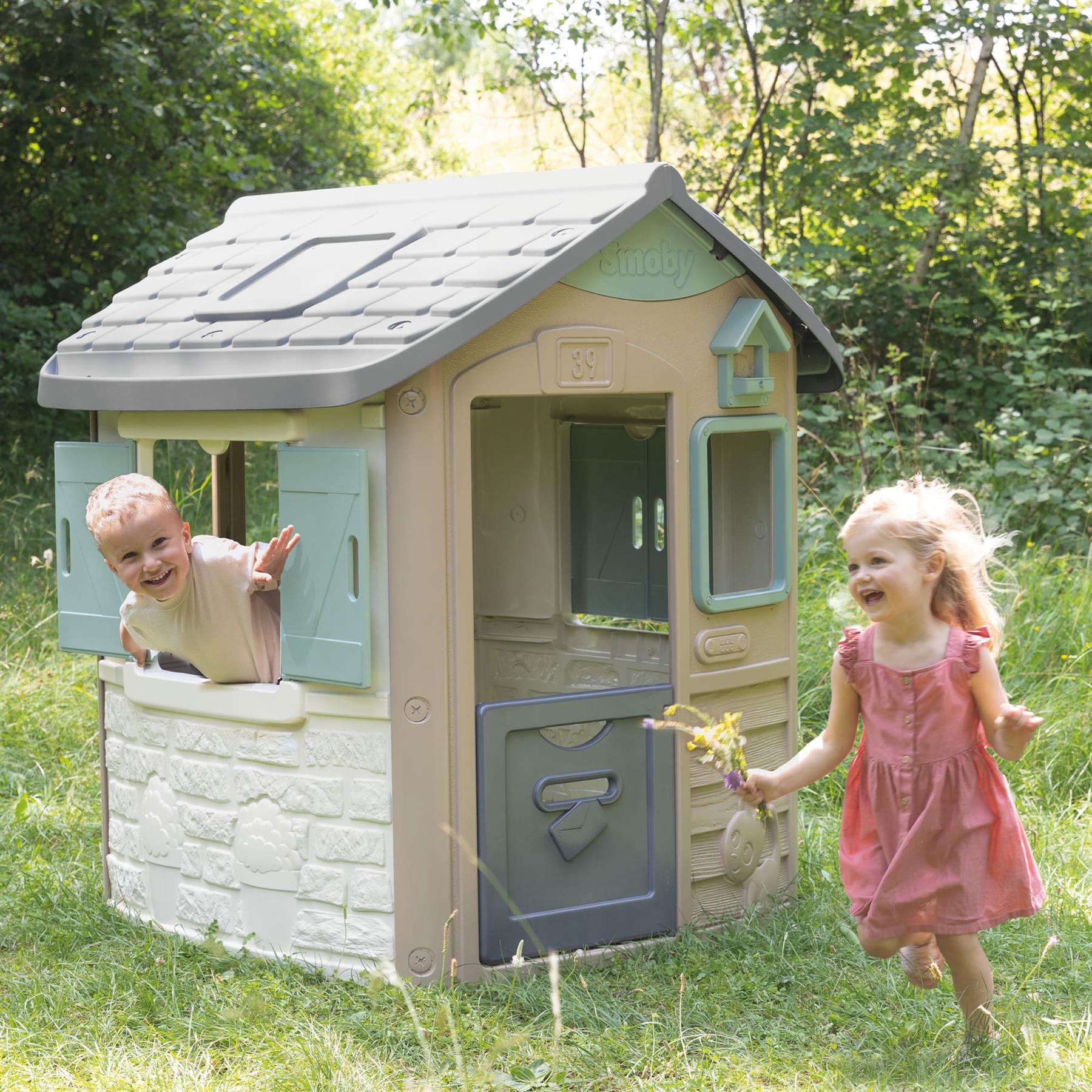 Smoby Life Jura Lodge Playhouse – BargainMax