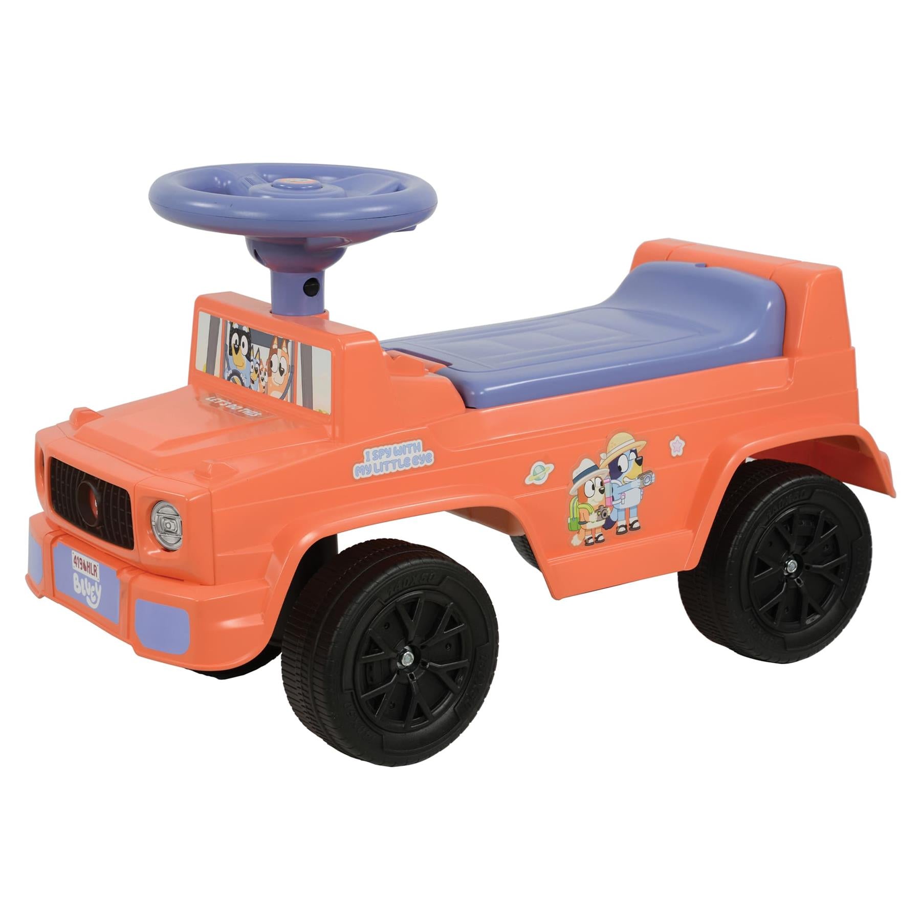 Bluey Walmart Jeep Ride On Volt Toy Car Bluey 6V Ride On Car For
