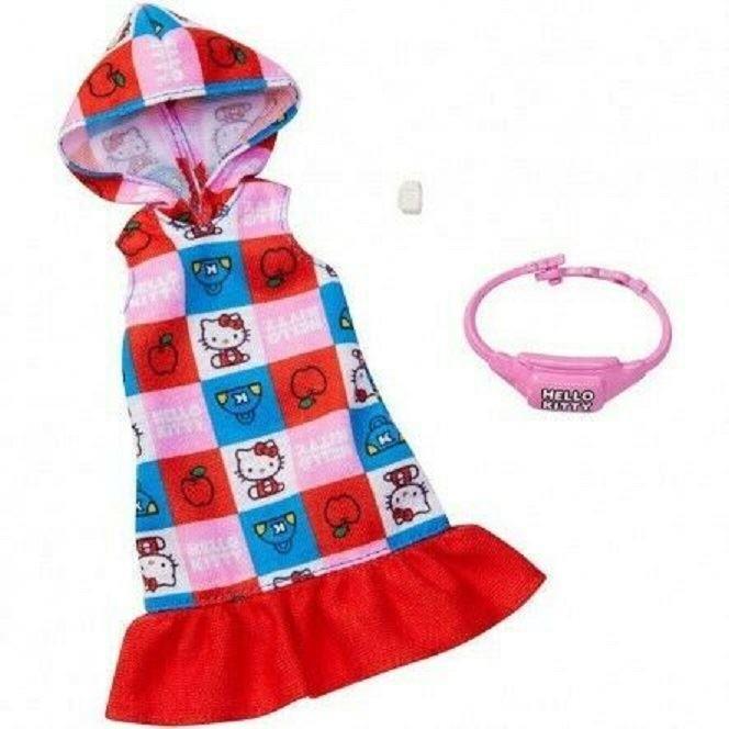 Barbie Hello Kitty Hoodie Dress Fashion Pack BargainMax Barbie Hello Kitty Hoodie Dress Fashion Pack BargainMax