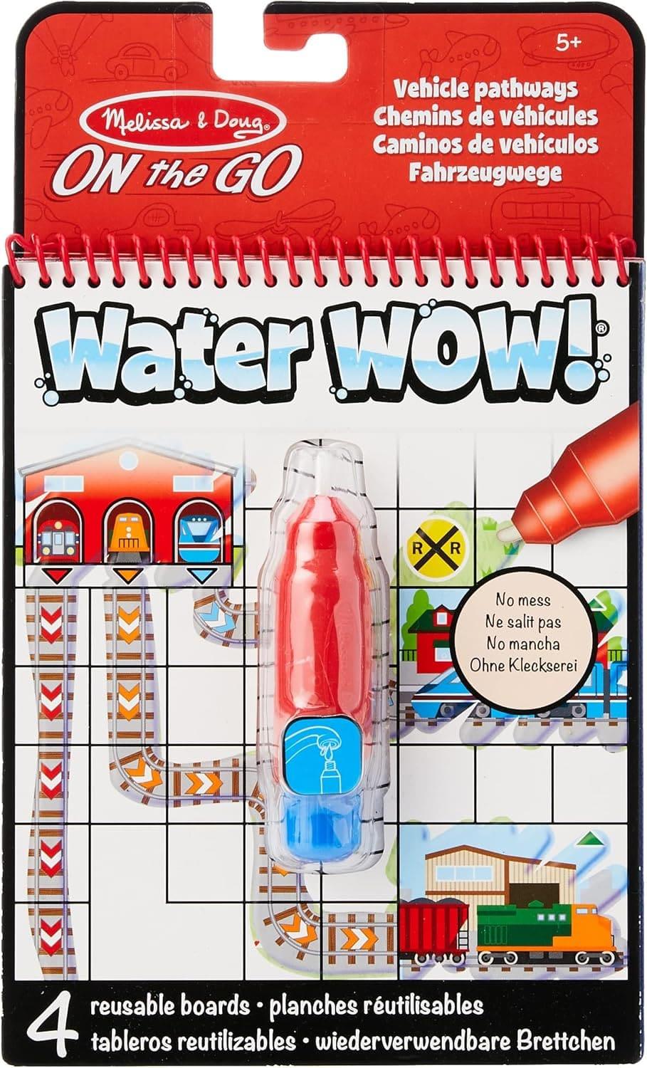 Melissa Doug Water Wow! On the Go Vehicle Pathways – BargainMax