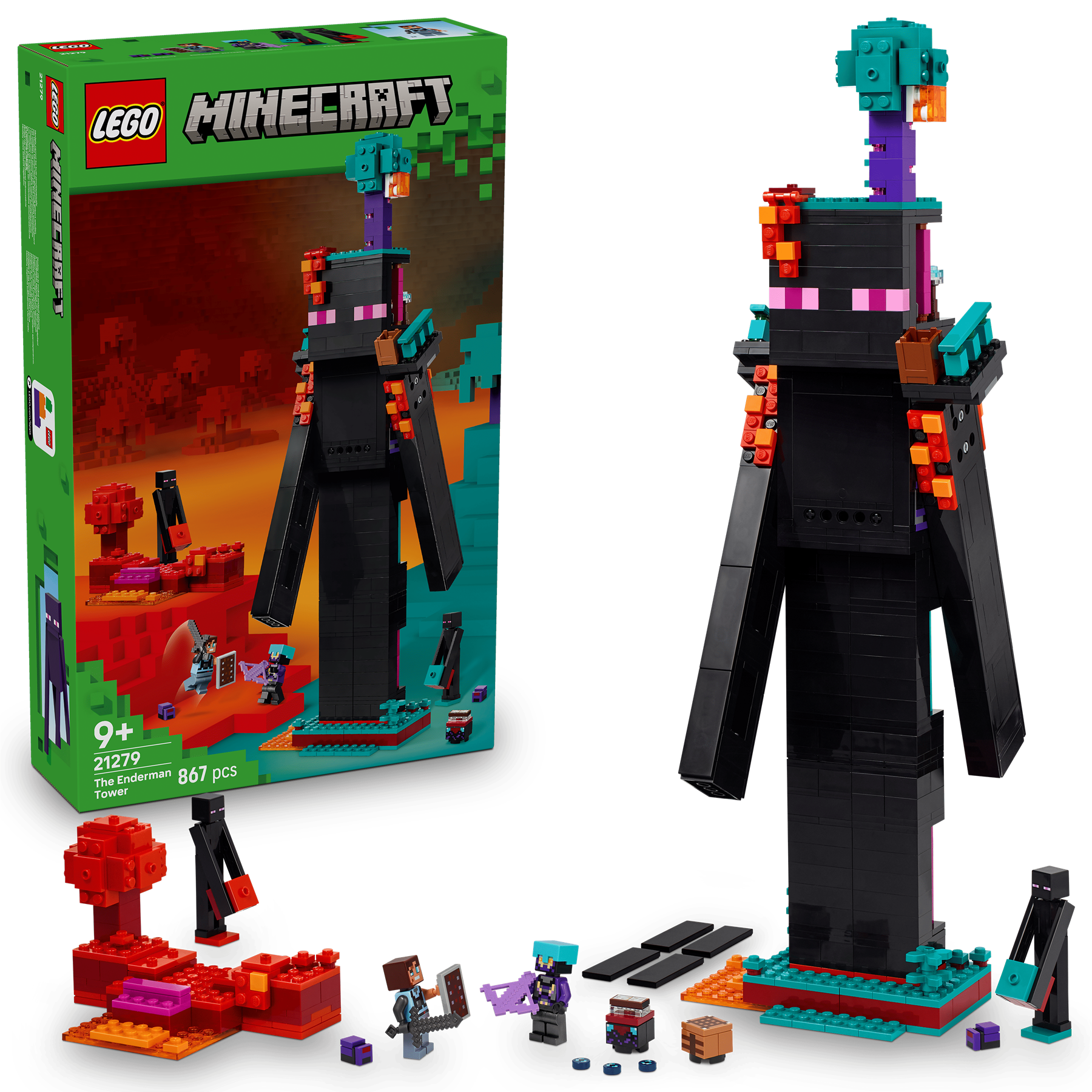 LEGO Minecraft The Enderman Tower 21279 – BargainMax