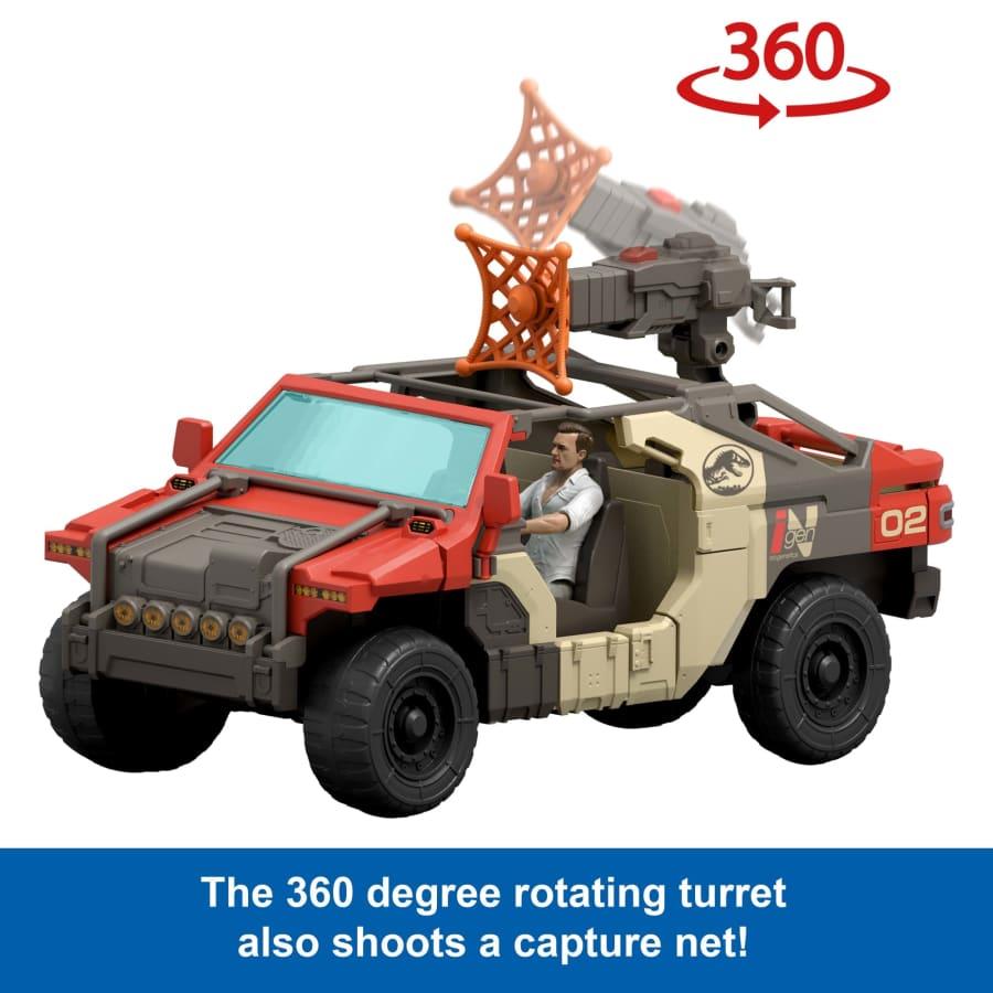 Jurassic World Rebirth Launch ‘n Battle Vehicle Playset
