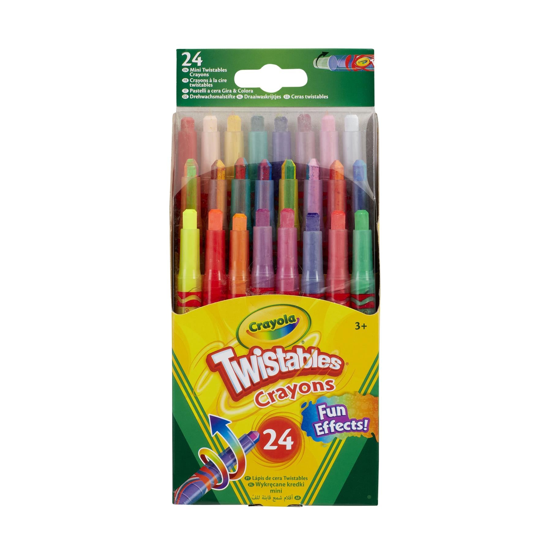 Crayola 24 Twistables Fun Effect Crayons