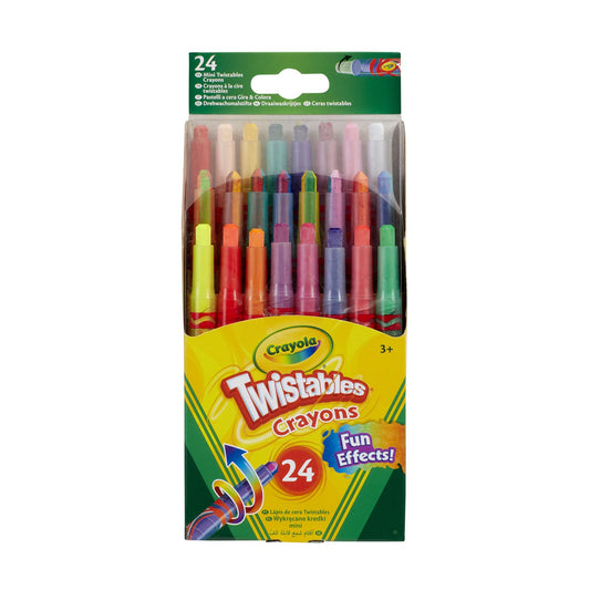 Crayola 24 Twistables Fun Effect Crayons