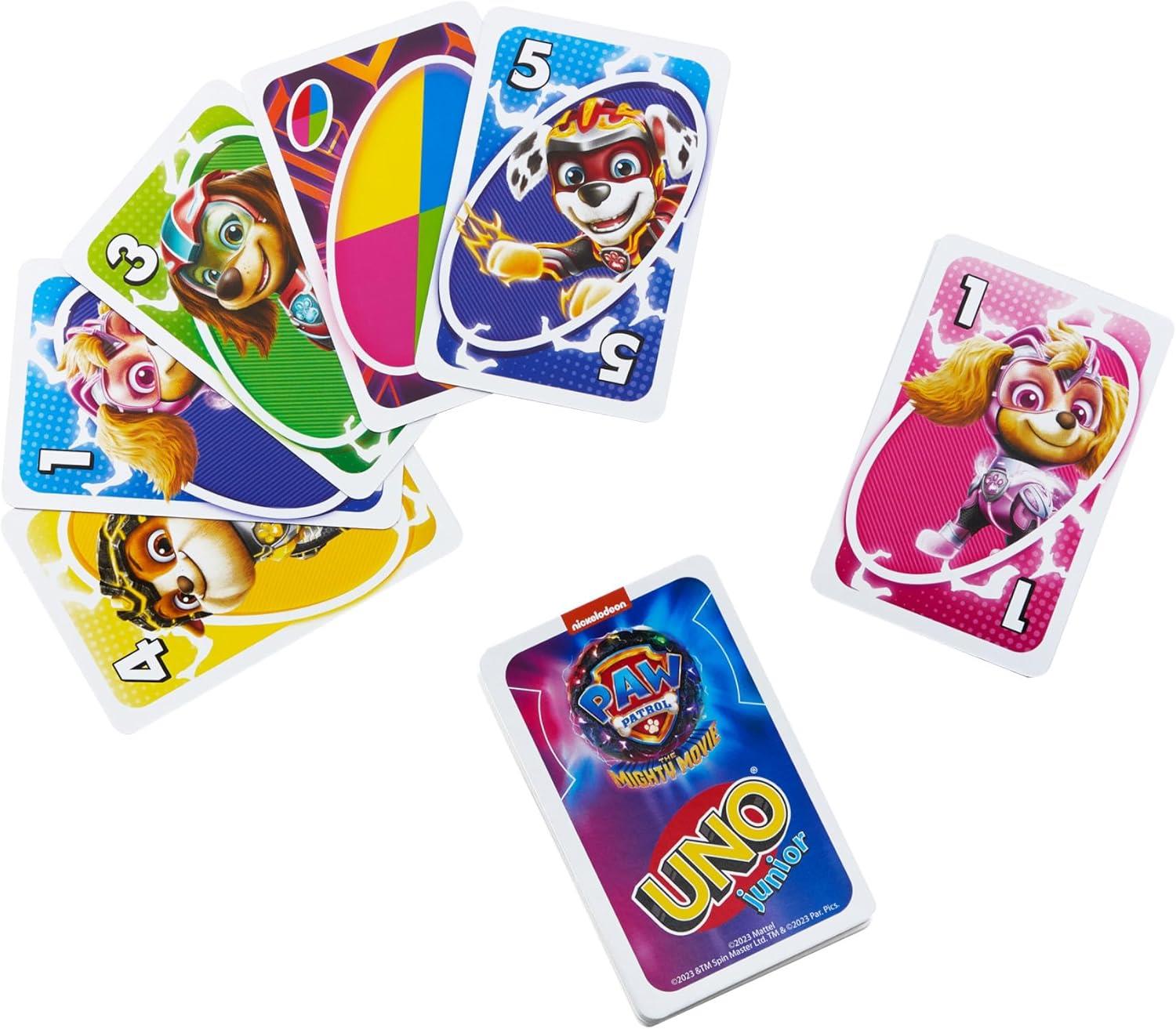 UNO Junior PAW Patrol - The Mighty Movie