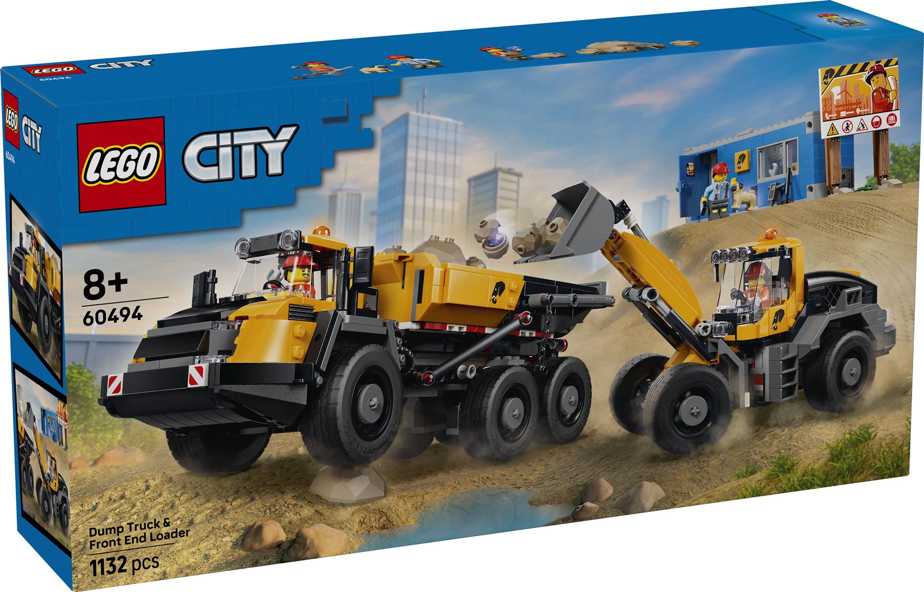 LEGO City Dump Truck & Front End Loader 60494