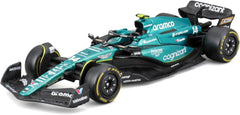 Bhurago Formula 1 1:43 Die-Cast Scale Race Car - Aston Martin