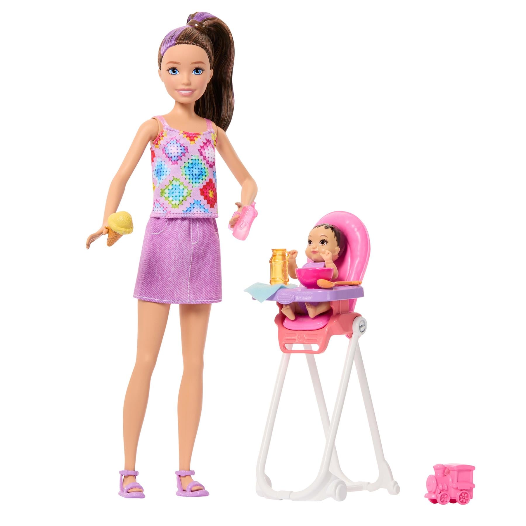 Barbie Skipper Family & Friends Doll Playset