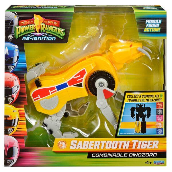 Mighty Morphin Power Rangers- Sabertoothed Tiger Dinozord