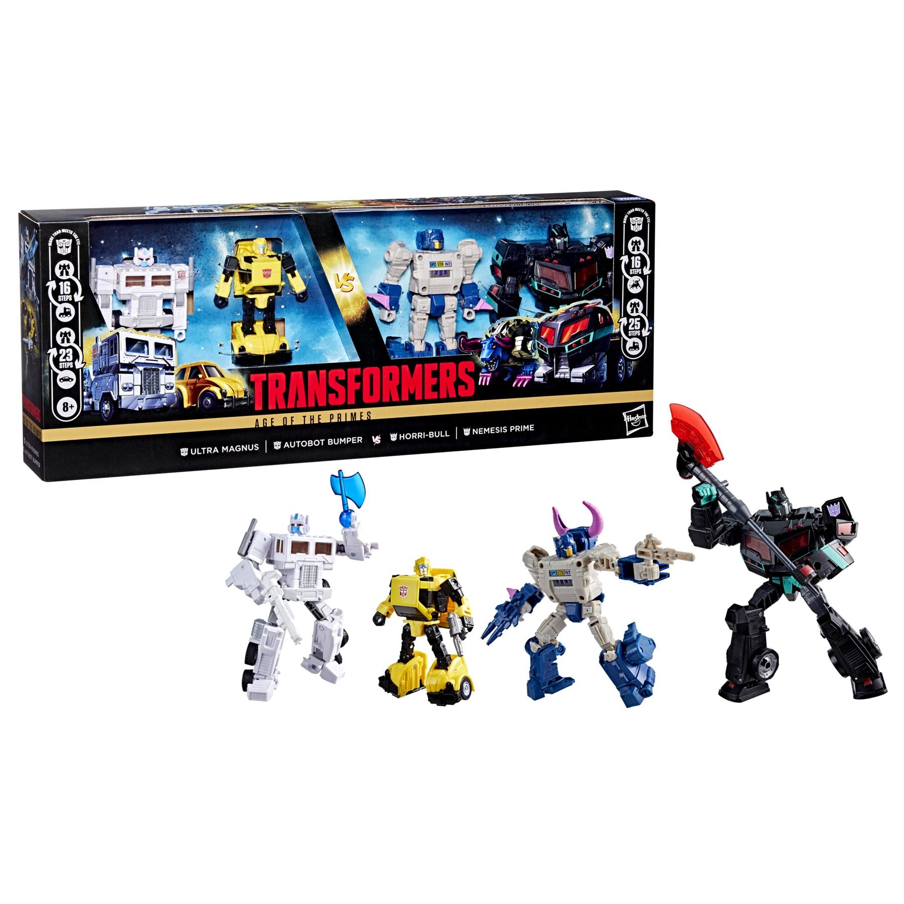 Transformers Age of the Primes 4 Pack Action Figures