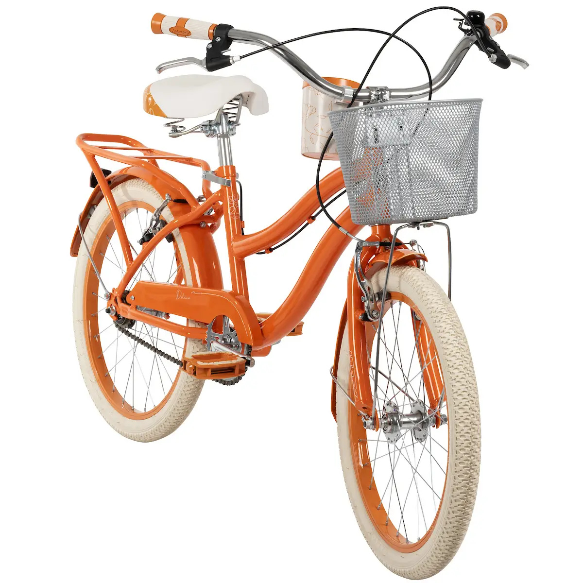 Huffy Deluxe 20 Inch Cruiser Bike - Orange