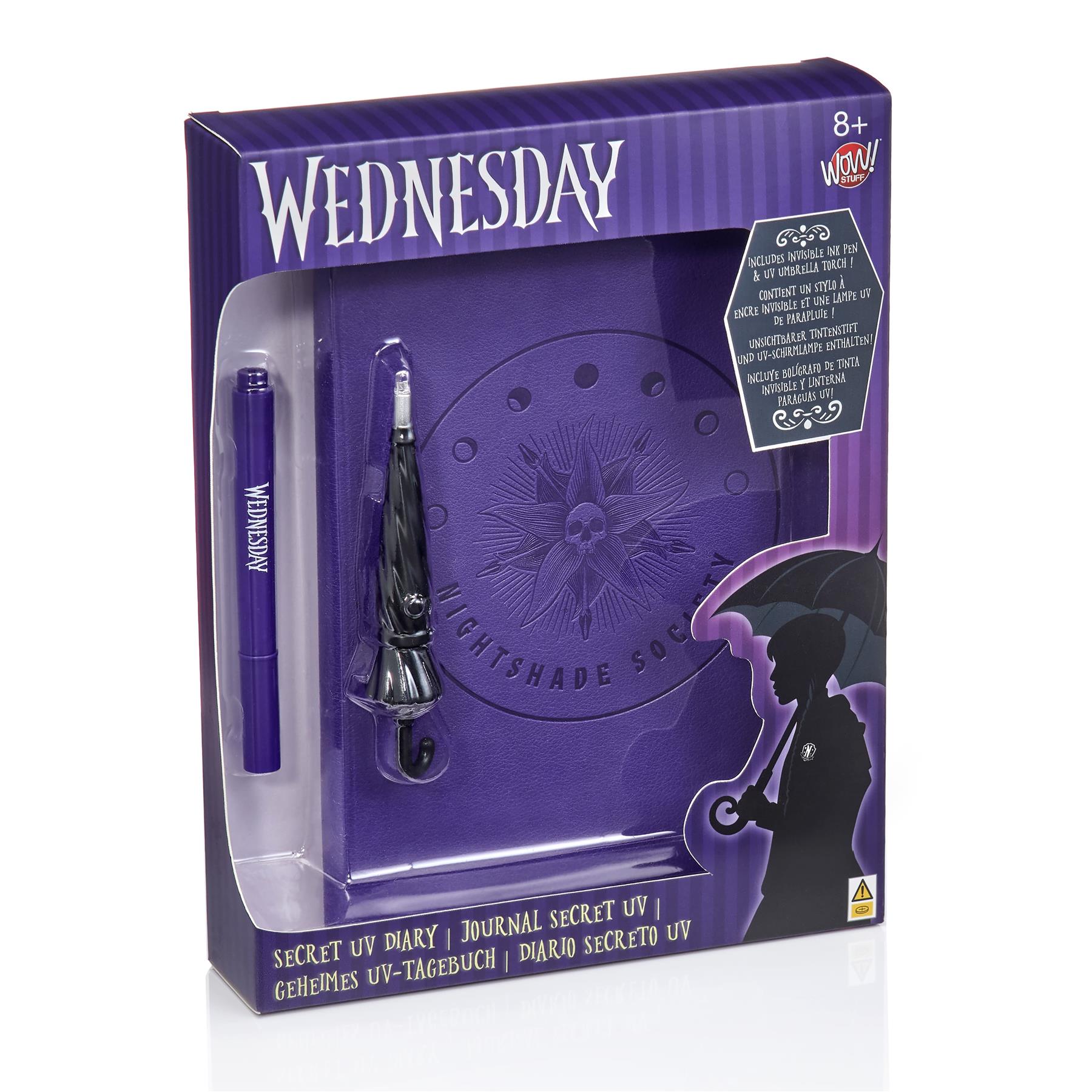 Wednesday Nightshade Society Secret Reveal Journal