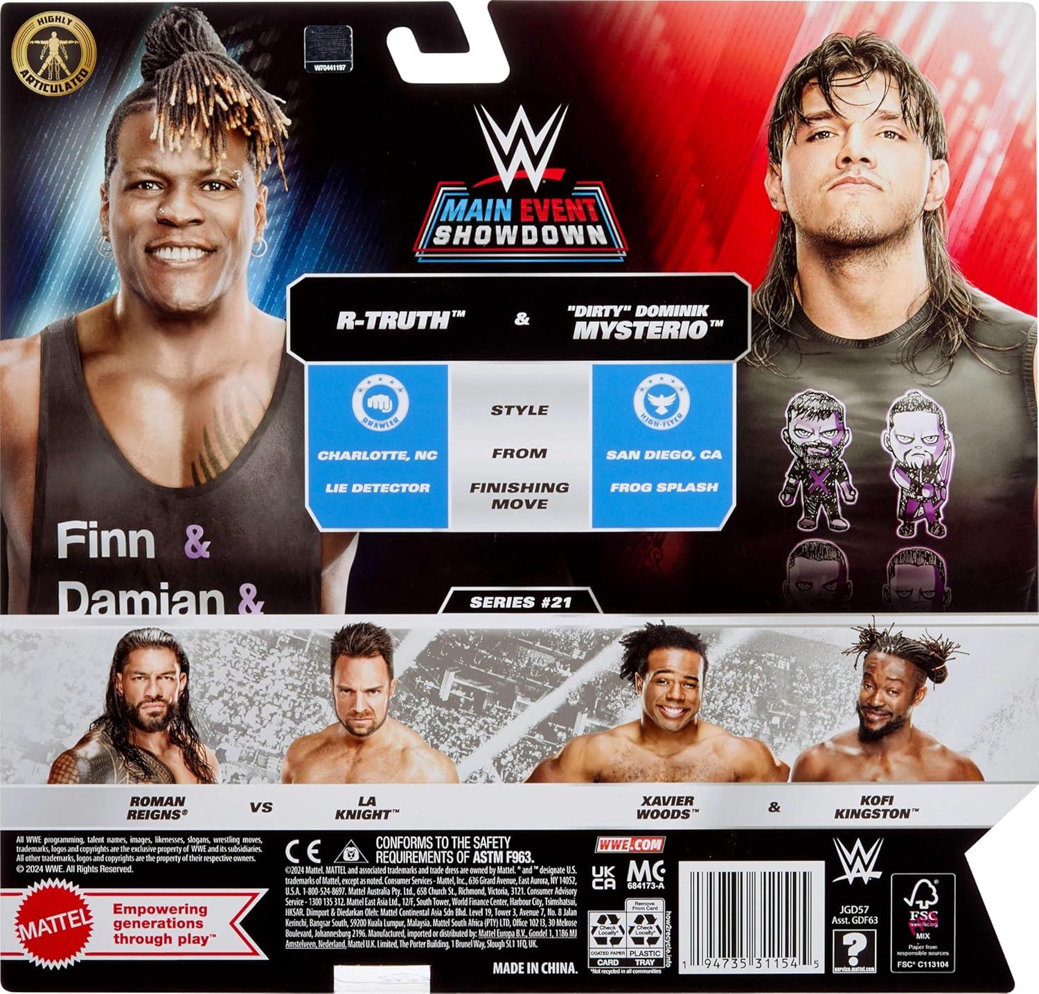 WWE Championship Showdown 2 Pack - R. Truth vs "Dirty" Dominik Masterio