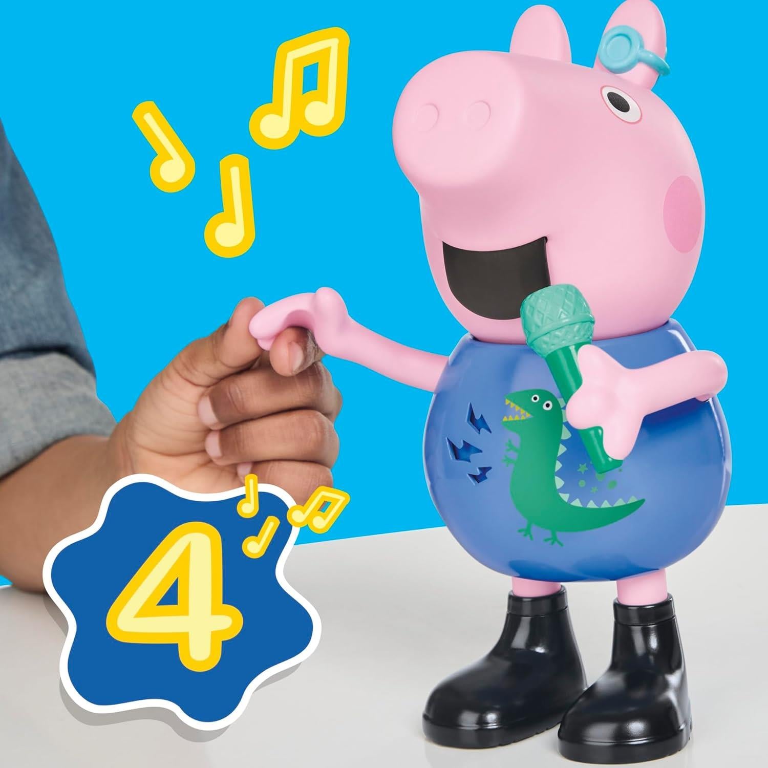 Peppa Pig Joke & Sing George Interactive Figure