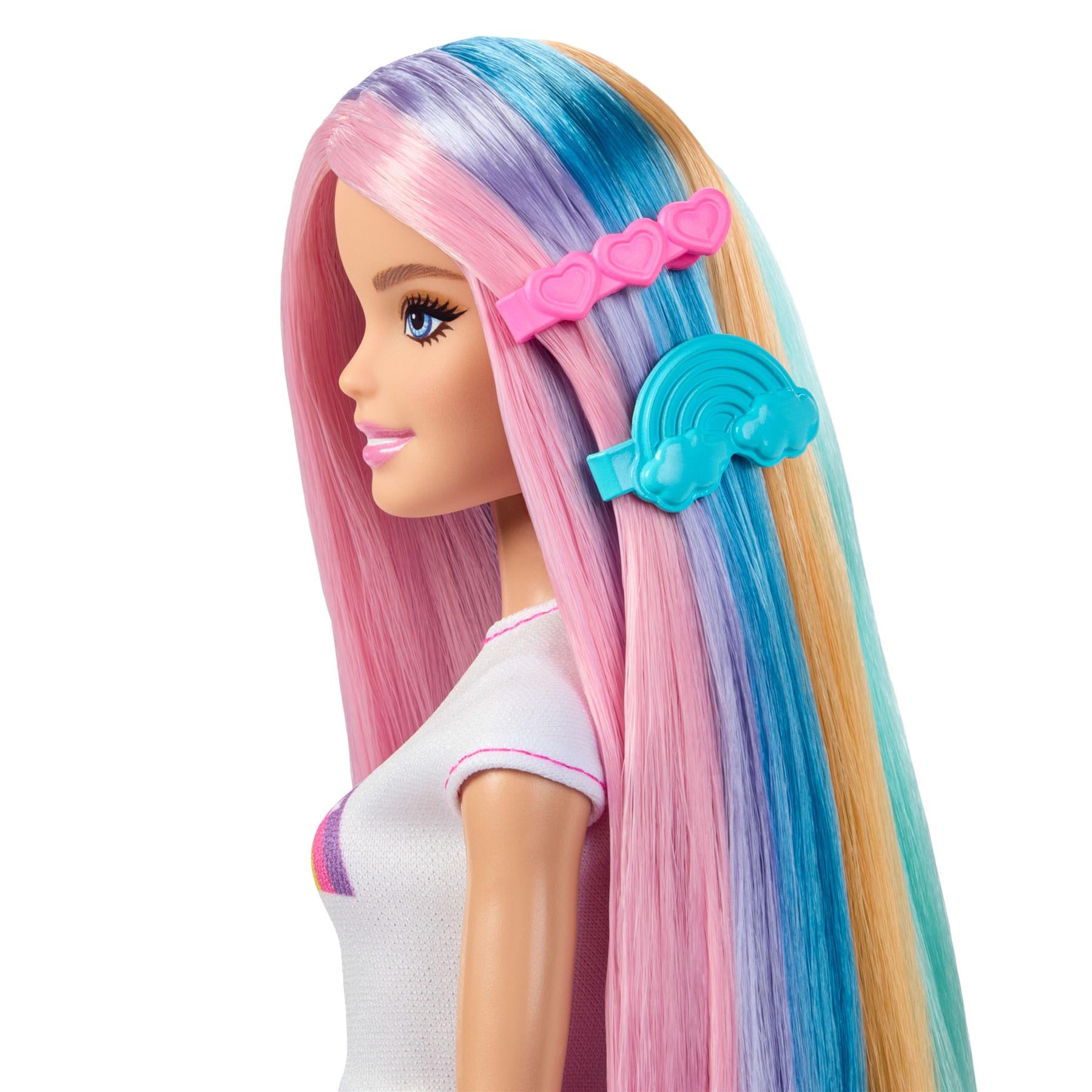 Barbie Rainbow Sparkle Hair Doll