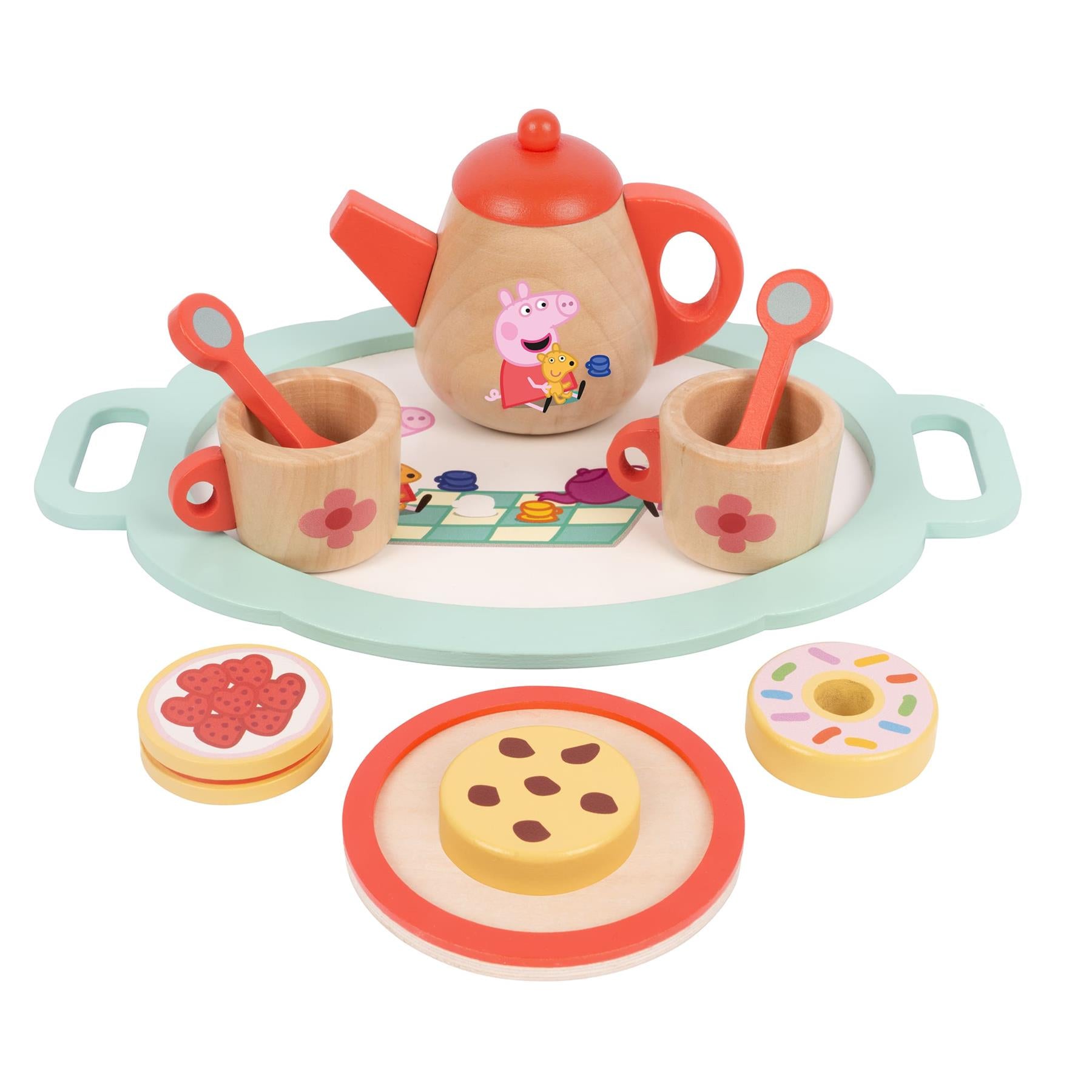 Peppa Pig Wooden Tea Set