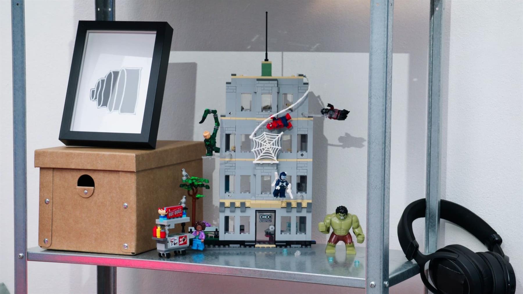 LEGO Marvel Spider-Man vs. Hulk Epic Clash 76350