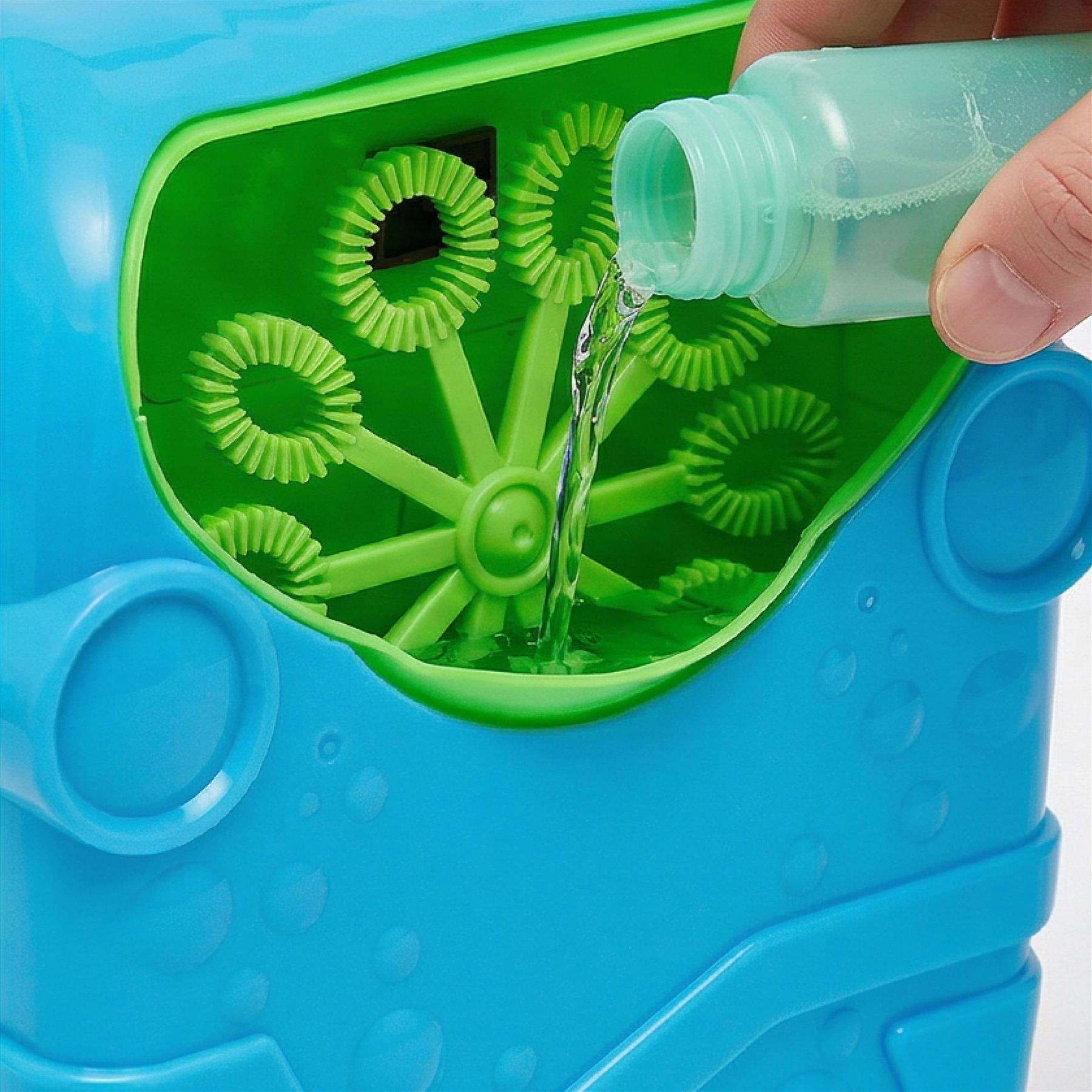 Venture Club Bubble Machine with 32OZ Bubbles - Blue