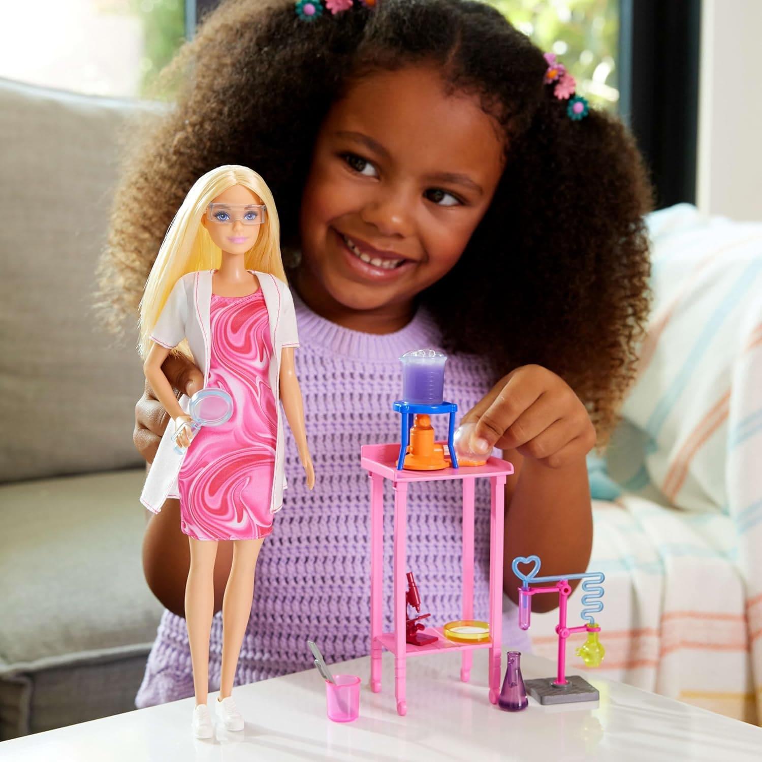 Barbie Deluxe Scientist Doll Playset
