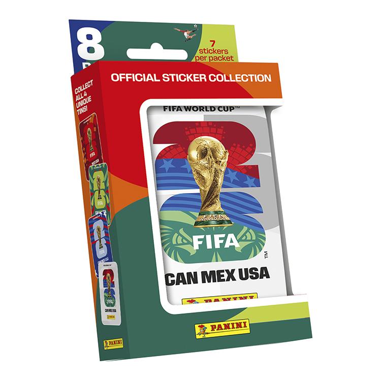 FIFA World Cup 2026 Sticker Collection Pocket Tin