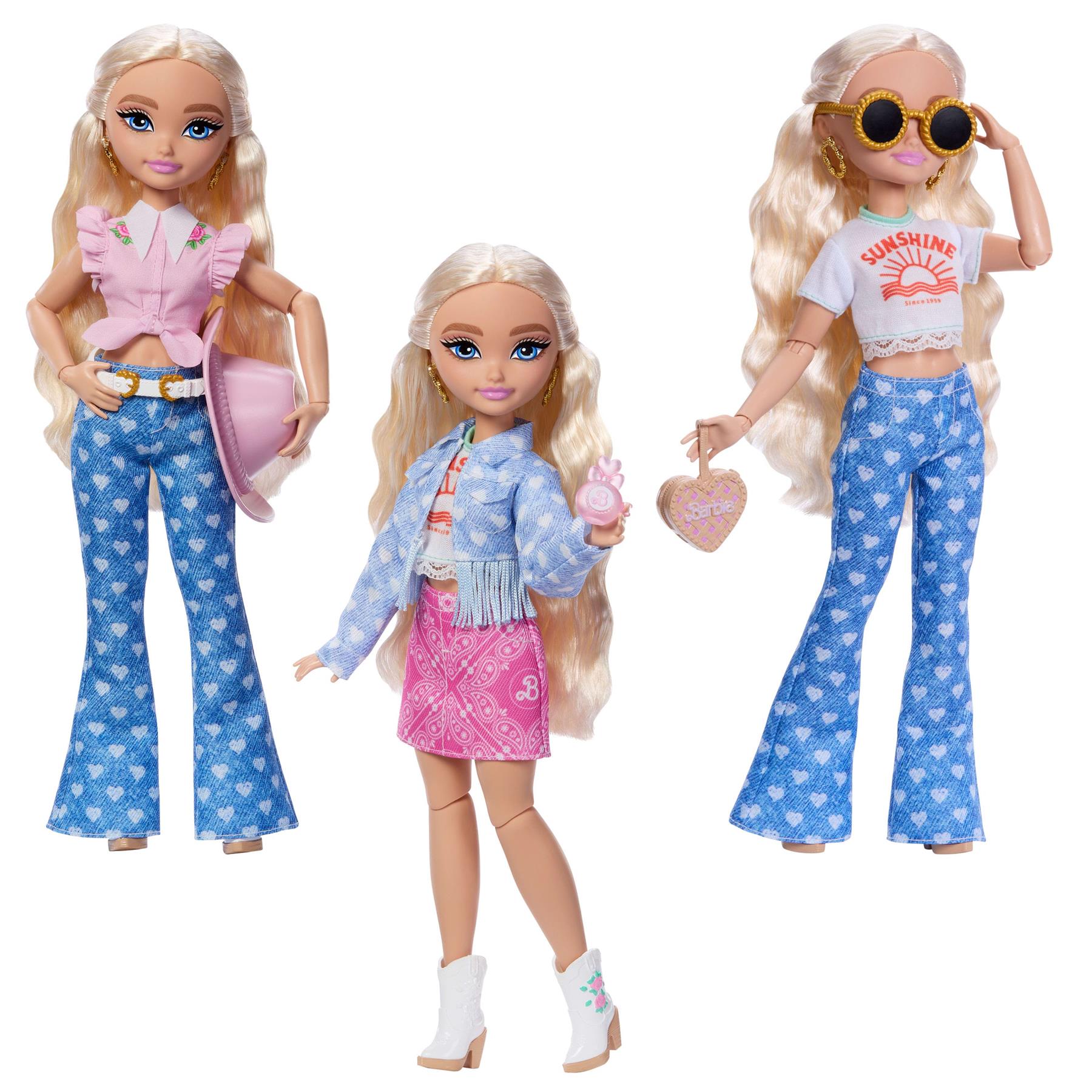 Barbie Dream Besties Festival Looks Set with Barbie Malibu Doll