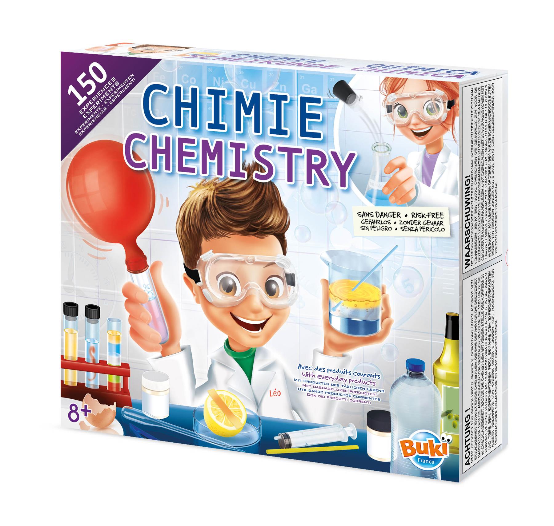 Buki France Chemistry with 150 Experiments