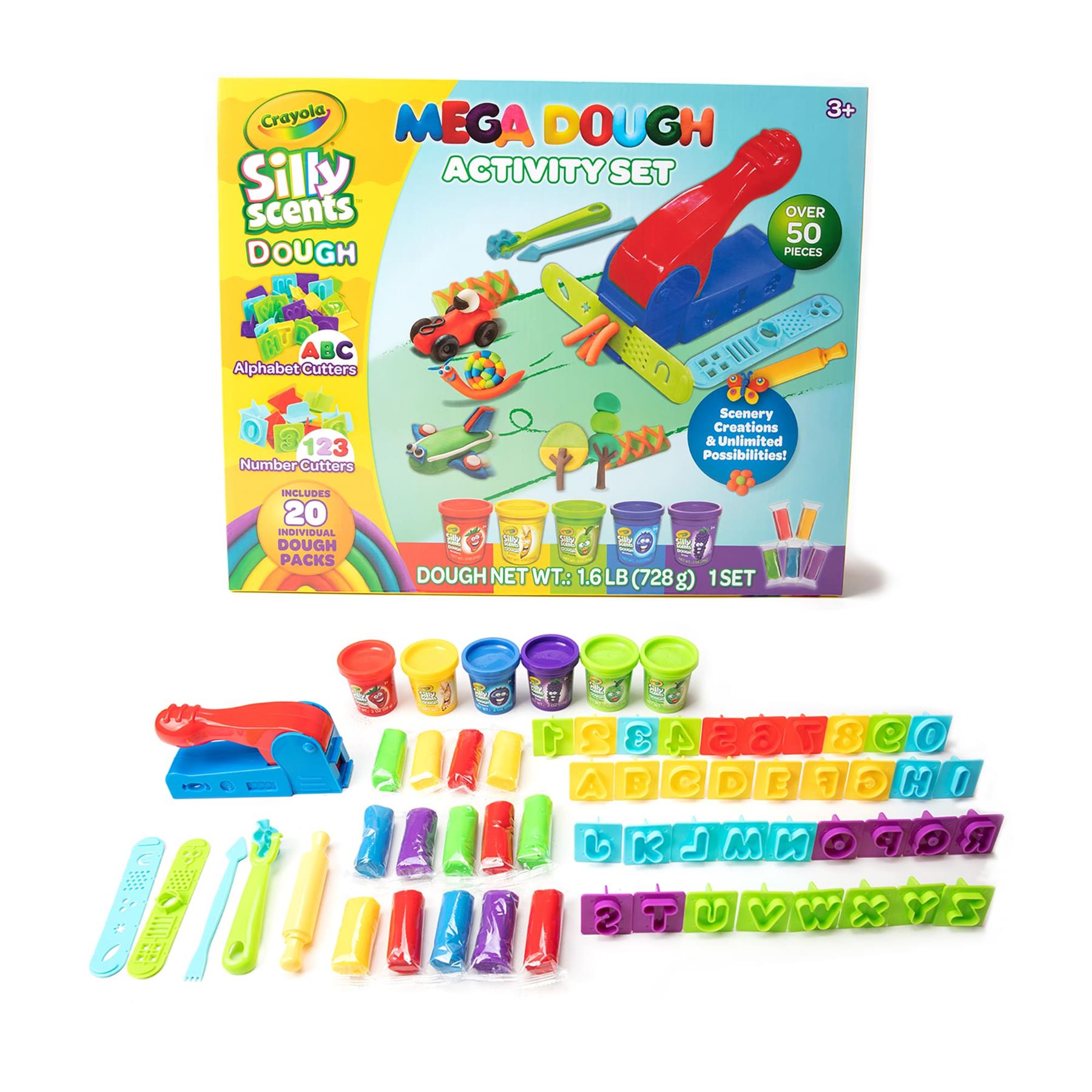 Crayola Silly Scents Mega Dough Activity Set