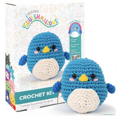 Original Squishmallows  - Bebe the Bluebird Crochet Kit